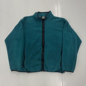 Vintage 90s REI Turquoise Zip Up Fleece